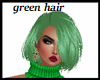 GREEN HAIRSTYLE