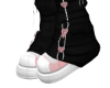 Kawaii Black/Pink Boots
