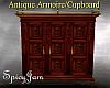 Antq Armoire/Cupboard