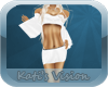 [KV]Hot Top&Skirt White