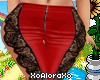 (A) Red Lace Pants