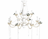 chandelier with roses