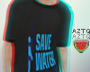 [Az] Save Water Shirt M