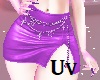 PVC Purple Skirt