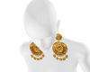 Royalty Brass Earrings