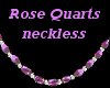 Rose Quarts necklace