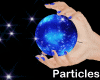 hands orb&star particles