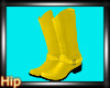 [HB]Cowgirl Boots-YelloW