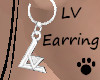 LV Earring Silver