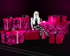 pink gifts w/ sit pose