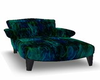 Blue Vortex Lounge Chair