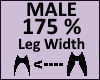 Leg Thigh Scaler 175%
