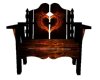 Flaming Heart Chair