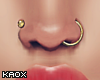 Kx! Golden Nose Piercing