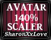 Avatar 140% Scaler