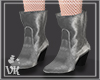 VK~Isa Gray Boots