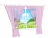 Pink Girl Curtains