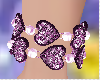 Purple Heart Bracelet L