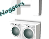 Wash & Dry w/Cabinet Wh