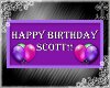 Scott's Birthday Banner