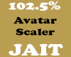 102.5% Avatar Scaler