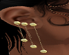 Gold Pearls Earrings