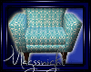 Blue Patterned Chair