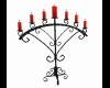 Gothic Red Candle