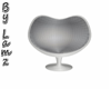chrome egg chair