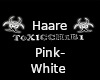 haare-Pink White