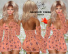 Coral Floral Spring Dres