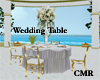 CMR Wedding Table