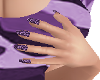 {4G}PurpleCamo Nails (F)