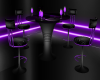 Purp Neon Table & Chairs