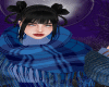 MxU- blue plaid scarf
