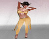 Tan Cow Girl Outfit