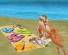 Flip Flops Beach Towel