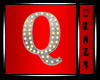 Marquee Letter " Q "