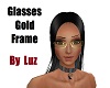 Glasses Gold Frame