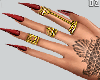 !D! Gold + Nails +Tatto!