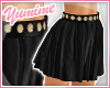 [Y] Leather Skirt &Studs