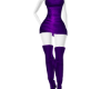 Violet Velvet Outfit