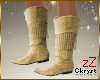 cK Cowgirl Boots Golden