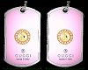 iN. Pink DogTags
