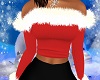 White Fur Red Sweater V2