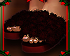 Slippers Fur Red