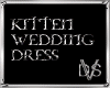 kitten wedding dress