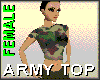 Army Style Top