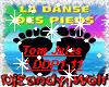 Tom-La danse des pieds+D