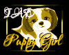 Puppy Girl Gold Collar
